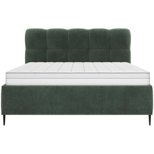 Boxxx OBLAZINJENA POSTELJA 180 cm x 200 cm , tekstil zelena Slike