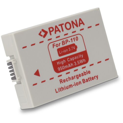 Patona Baterija BP-110 za Canon HF R26 / HF 28 / HF 206, 950 mAh Cene