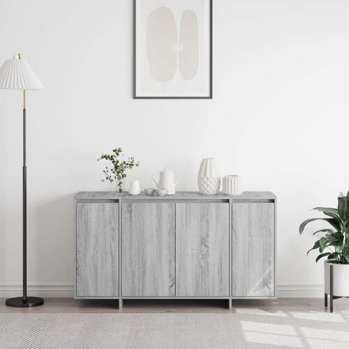  Siva komoda Siva Sonoma Konstruirano drvo 135 x 41 x 75 cm Slike