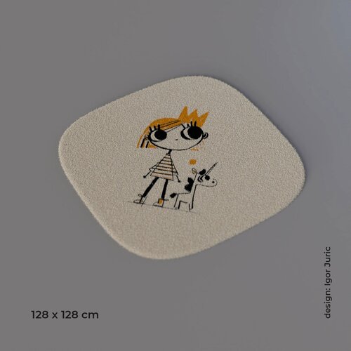  Tepih Dječji Blonde 128 x 128 cm Cijene