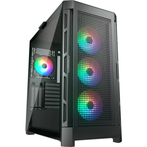 Cougar Duoface Pro RGB | PC Case | Mid Tower / TG & Airflow Front Panel / 4 x ARGB Fans / TG Left Panel