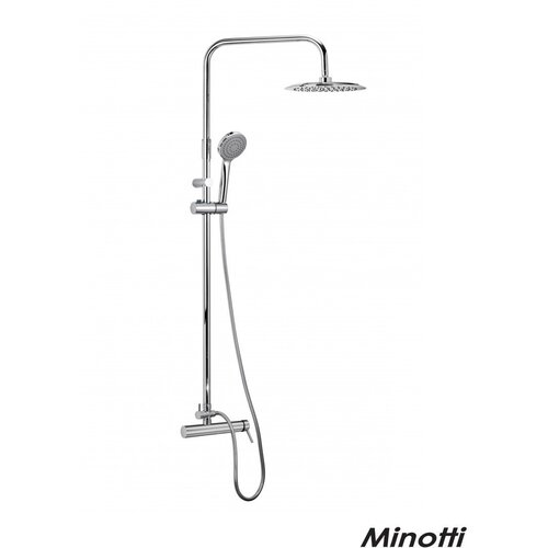 Minotti usponski tuš sa tuš ružom i ručnim tušem tubo MUT-075/6113NC Cene