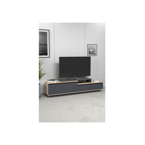 Hanah home TV polica Pure Sonomo Anthracite Slike