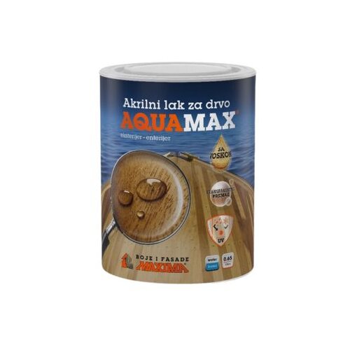 Maxima Aquamax akrilni lak za drvo 650ml Cene