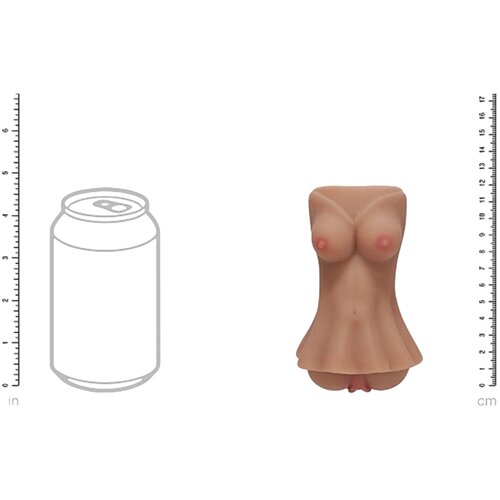 XKIN Enchantress Amara - realistična umetna vagina masturbator (naravna barva) Slike
