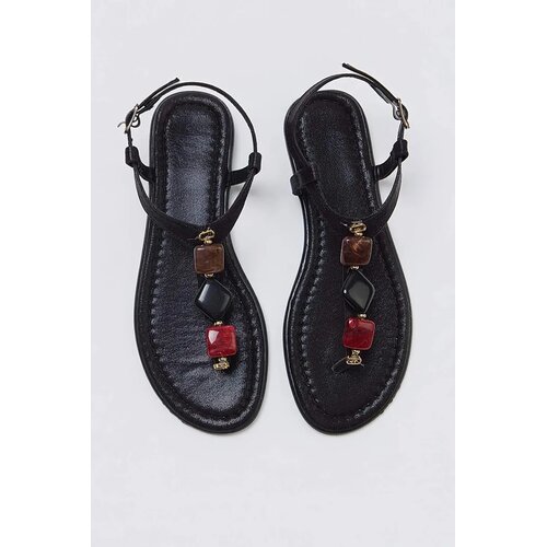 Trendyol Shoes Ženske sandale Takss26Sd00011, Crne Cene