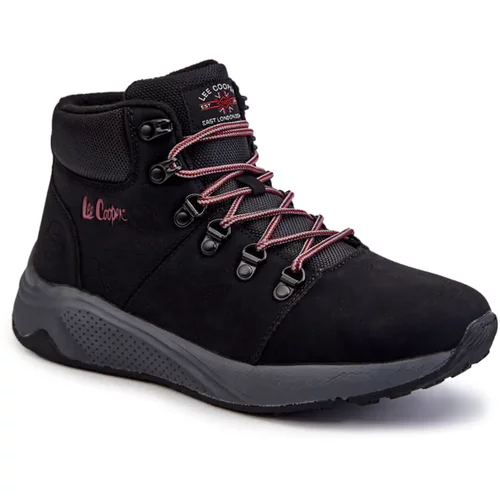Kesi Men's Warm Trekking Shoes Lee Cooper LCJ-22-31-1451 Black