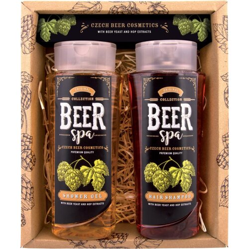 Bohemia Gifts &amp;amp; Cosmetics Beer Spa poklon set (za tu&amp;scaron;iranje) za mu&amp;scaron;karce Slike