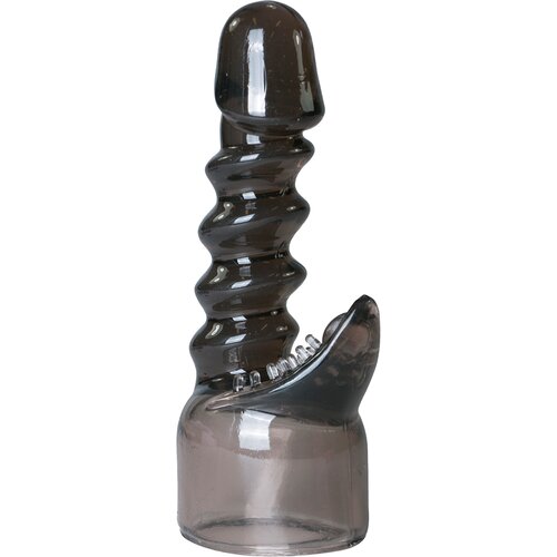 Easytoys Wand Collection Spiralni nastavek za masažni vibrator Easytoys, črna Cene
