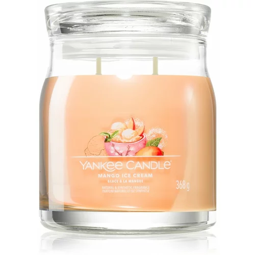 Yankee Candle Mango Ice Cream mirisna svijeća Signature 368 g