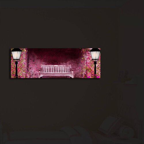 Wallity Slika sa LED osvetljenjem 3090İACT-39, 30x90 cm Cene