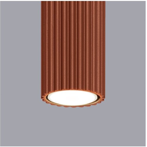 Nice Lamps Opečnato oranžna stropna svetilka Gleam &amp;ndash; Slike