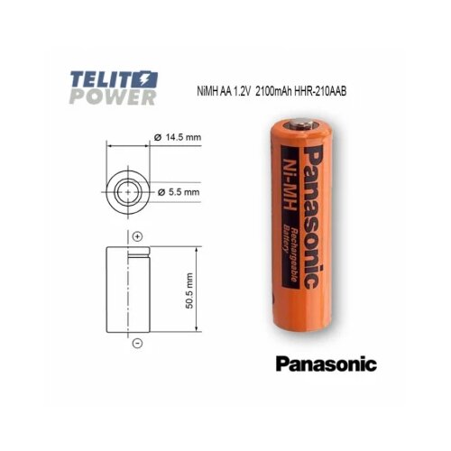 Panasonic NiMH AA 1.2V 2100mAh HHR210AAB Cene