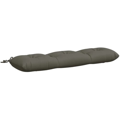  Jastučić za klupu VIANEN 100% poliester Siva 110 x 30 x 12 cm - Siva 110 x 30 x 12 cm Slike