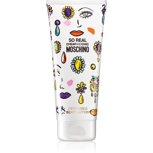 Moschino So Real mlijeko za tijelo za žene 200 ml Slike