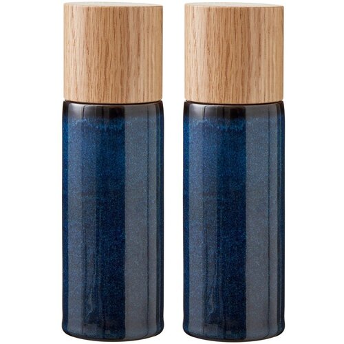 Bitz Tamno plavi keramički komplet mlinova za papar i sol 2 kom Blue &amp;ndash; Slike