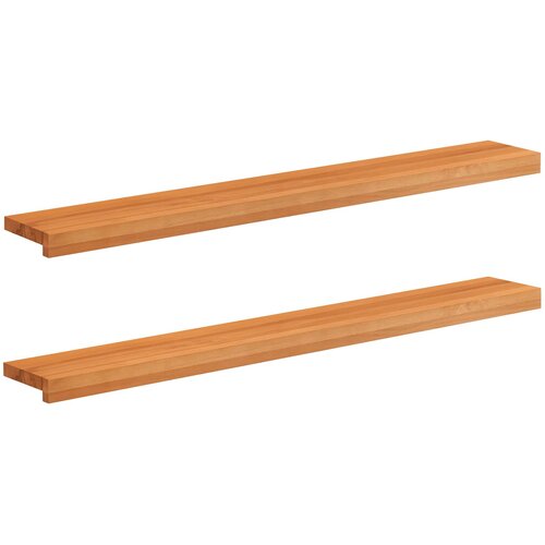  Prozorske klupice 2 kom. Svijetlosmeđa 110 x 20 x 2 cm Slike