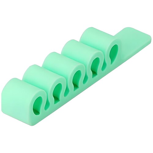  Silikonski organizator za kablove / uredski pribor &amp;ndash; Zelena KP36464 Slike