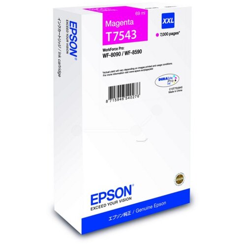 Epson Kartuša T7543 XXL (škrlatna), original Cene