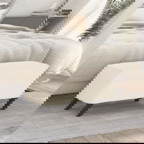 vidaXL Klupa krem 70 x 35 x 41 cm baršunasta Cijene
