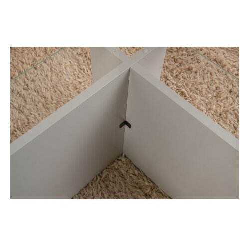 Hanah home Klub sto Ventrino, 105x65x40cm, Siva Slike
