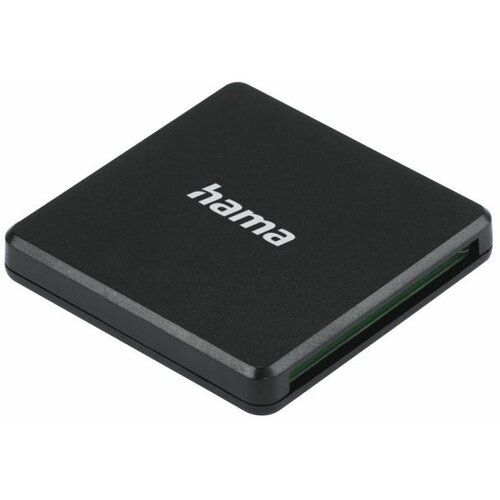 Hama usb 3.0 multi-card reader, sd/microsd/cf, black Cene