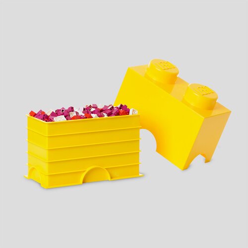Lego Žuta dvostruka kutija za pohranu Slike