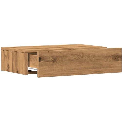  2-dijelni set TV ormarića s LED svjetlima Artisan hrast Slike
