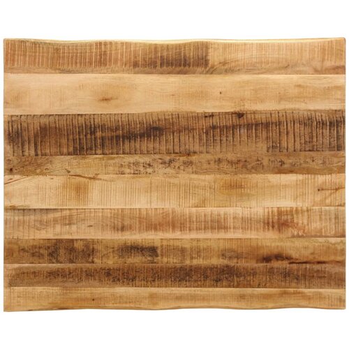 VidaXL Stolna ploča sa živi rub 110x80x2,5cm masivno grubo drvo manga Slike