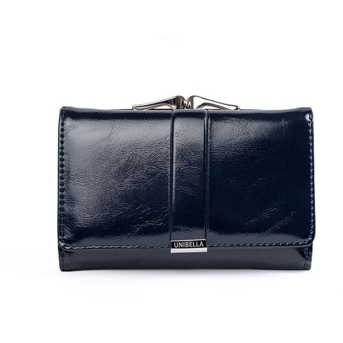 Shelvt Women&amp;#039;s wallet navy blue faux leather Slike