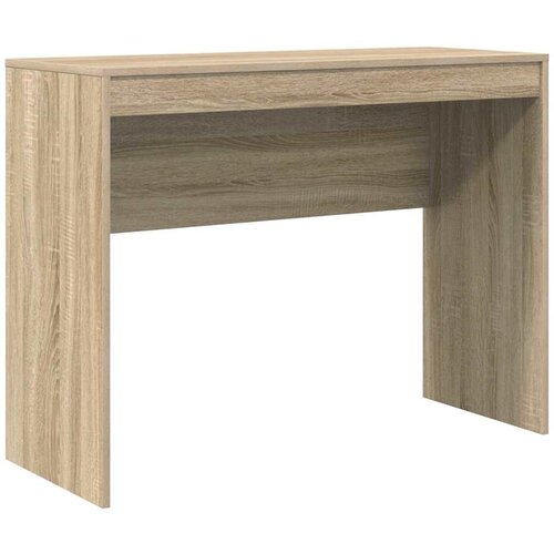vidaXL Pisalna miza Sonomski hrast Inženirska lesovina 100 x 40 x 76 cm Cene