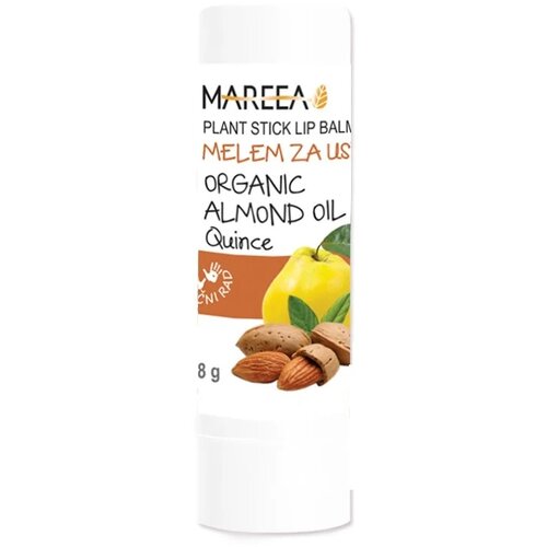 Mareea Melem za usne sa organskim uljem bademe i dunje, 4.8 g Slike