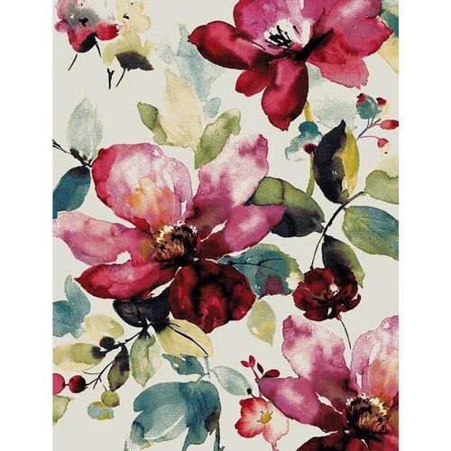 Modern Living Tkana Preproga Flower 3 Slike