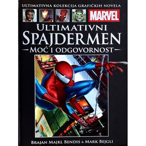 HachetteRS Brajan Majkl Bendis, Mark Bejgli - Marvel grafičke novele 56 - Ultimativni Spajdermen - moć i odgovornost Cene