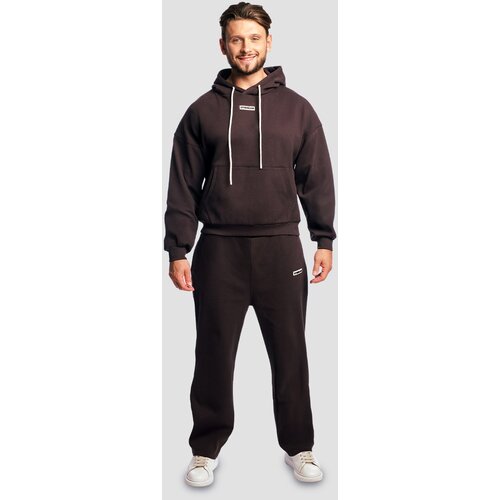 GymBeam Mu&amp;scaron;ka trenerka Aura Tee Brown Slike