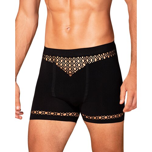 Obsessive M102 Boxer Shorts Black S/M/L Cene