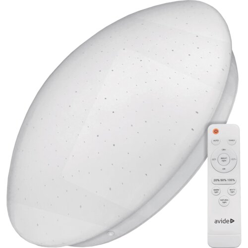 Avide Plafonjera sa daljinskim upravljačem,LED,80W, 4800lm,5000K - ACLOCCT-80W-R-ST Slike