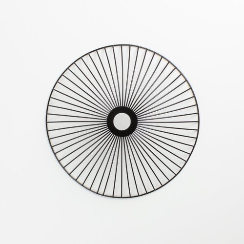 Brilagi - LED plafonski luster CERIA WIRE 1xE27/40W/230V prečnik 26 cm crna/hrast Slike