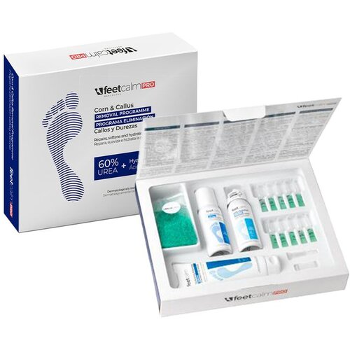  FEETCALM - PRO SET CORNS&CALLUS REMOVAL 10s program proizvoda za pedikir Cene