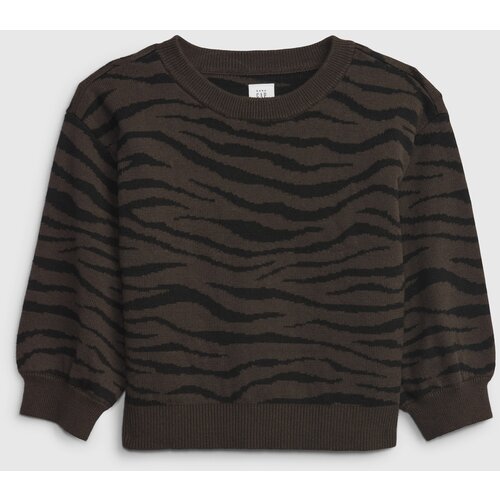 GAP Kids cotton sweater zebra - Girls Cene