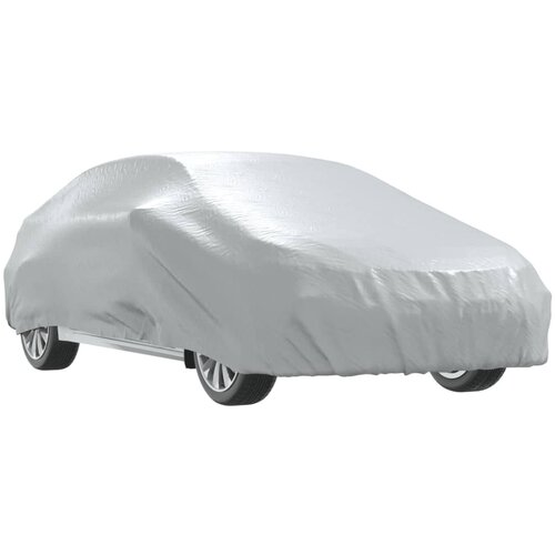  Automobilska navlaka za limuzinu s trakama s kopčom srebrna XL Slike