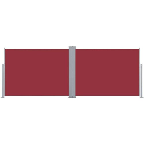 Tenda Uvlačiva bočna tenda 120 x 1000 cm crvena Slike