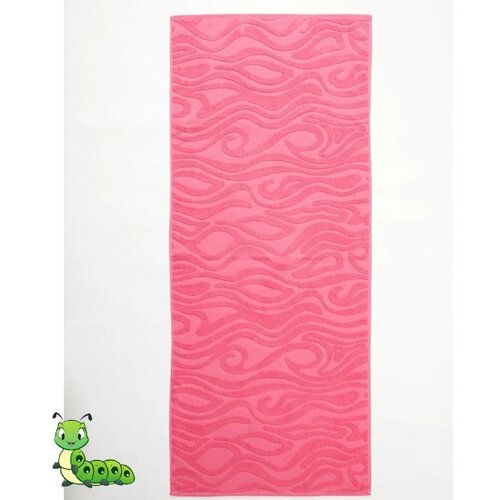  Plažni peškir talas pink - 70x170 Cene