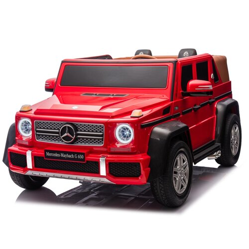  Licencirani auto na akumulator Mercedes Benz MAYBACH G650 STRONG - dvosjed - crveni Cijene