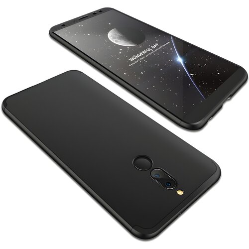 GKK Za&amp;scaron;titna futrola 360 - Prednji i stražnji poklopac cijelog mobitela za Huawei Mate 10 Lite - Crna Slike