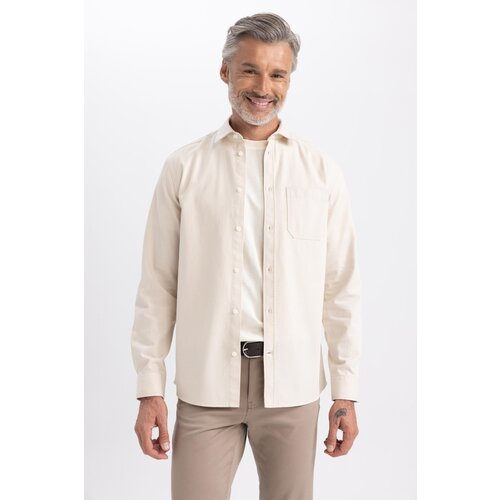 Defacto Regular Fit Gabardine Long Sleeve Shirt Slike