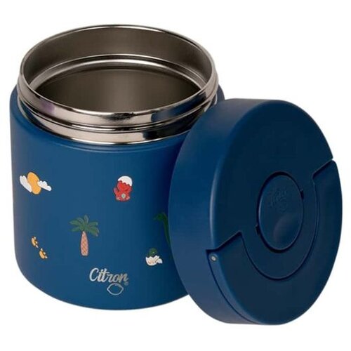 Citron Termo posuda za hranu 350 ml Blue Dino Slike