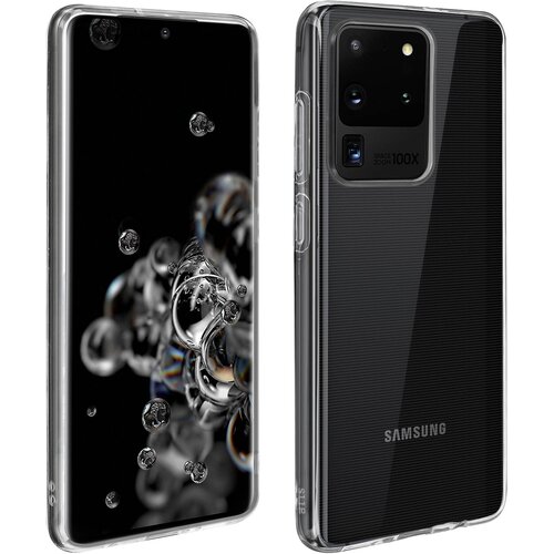 AVIZAR 360° zašcitni paket: Silikonsko ohišje, film iz kaljenega stekla v gelu - prozoren str. Samsung Galaxy S20 Ultra, (20720066) Cene