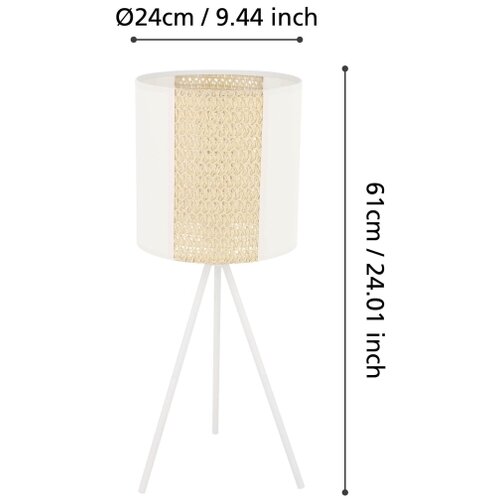 Eglo 43555 - Stona lampa ARNHEM 1xE27/40W/230V Slike