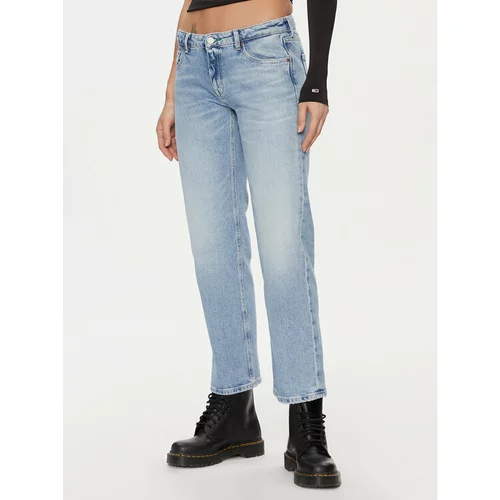 Tommy Jeans Jeans hlače Sophie DW0DW17273 Modra Straight Fit
